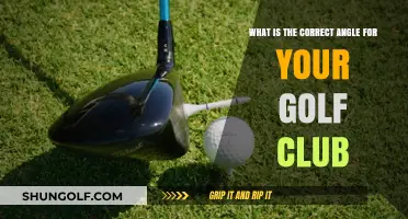 Mastering Your Golf Swing: Finding the Perfect Club Angle