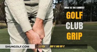 Mastering Your Golf Swing: The Correct Golf Club Grip Explained
