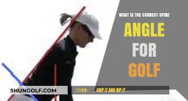 Mastering Your Golf Swing: Optimal Spine Angle for Precision and Power