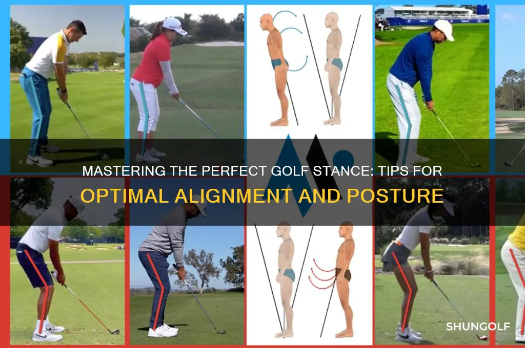 what is the correct stance for golf