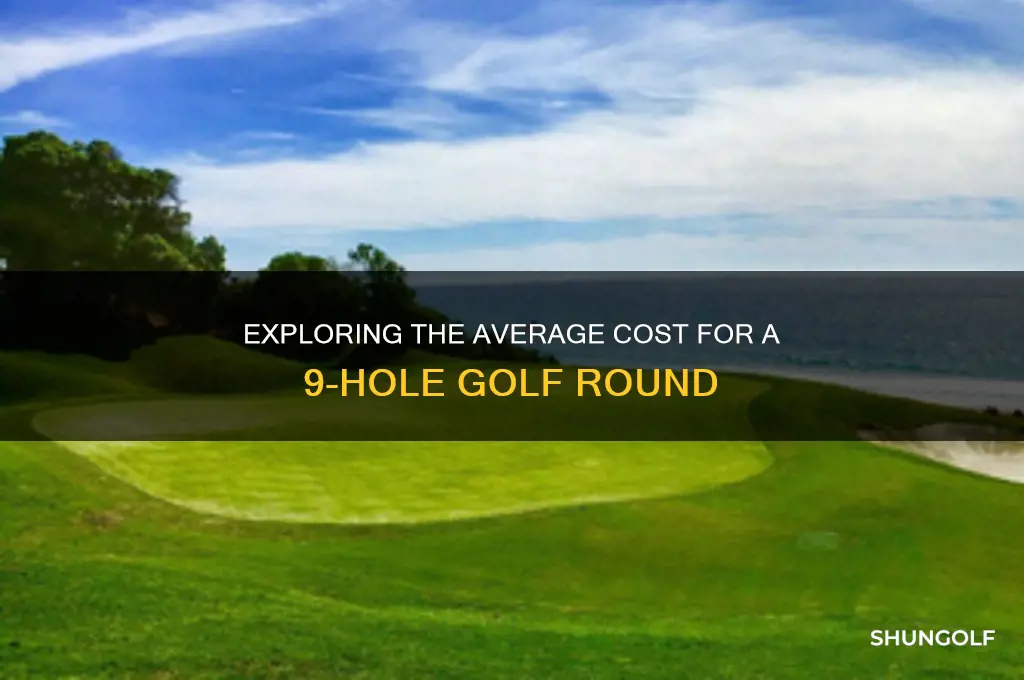 what is the cost for 9 holes of golf