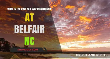 Belfair NC Golf Membership Cost: What to Expect