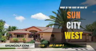 Sun City West Golf Costs: A Comprehensive Breakdown for Players