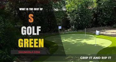 Exploring the Cost of a Golf Green: What to Expect