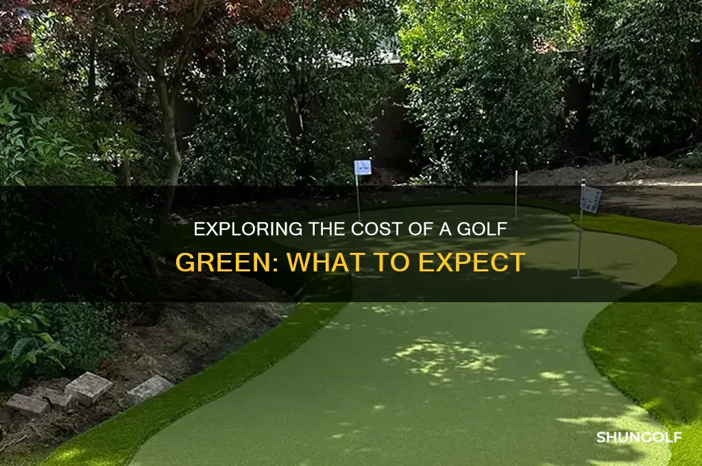 what is the cost of s golf green