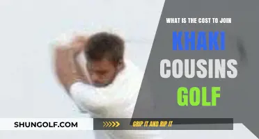 Khaki Cousins Golf Membership Cost: What You Need to Know