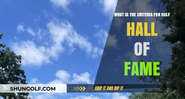 Golf Hall of Fame Criteria: Unlocking the Path to Immortality