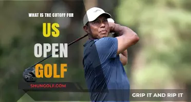 US Open Golf Cutoff: Understanding the Qualifying Score for Players