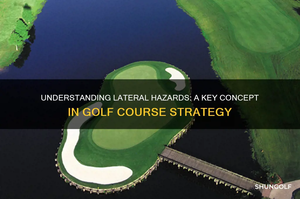 what is the definition of a lateral hazard in golf