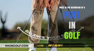 Understanding the Putt: A Clear Definition in Golf