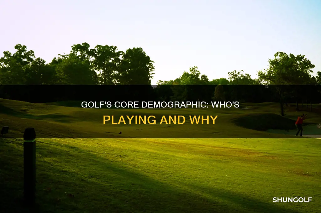 what is the demographic for golf