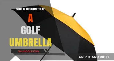 Understanding the Standard Diameter of a Golf Umbrella: A Comprehensive Guide