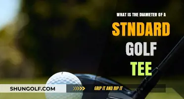 Standard Golf Tee Diameter: Essential Measurements for Every Golfer