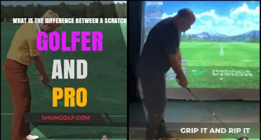 Scratch Golfer vs. Pro: Key Differences in Skills and Careers