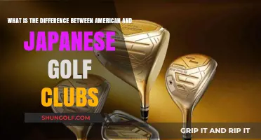 American vs. Japanese Golf Clubs: Key Differences Explained