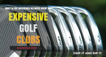 Cheap vs. Expensive Golf Clubs: Uncovering Performance and Value Differences