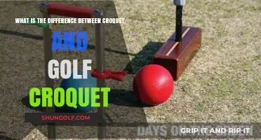 Croquet vs. Golf Croquet: Key Differences Explained Simply