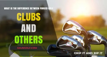 Forged vs. Other Golf Clubs: Understanding the Key Differences