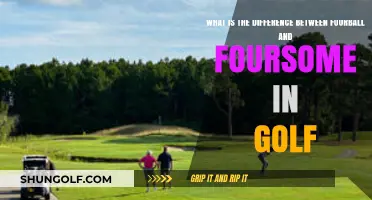 Fourball vs. Foursome: Understanding Golf's Team Formats and Differences