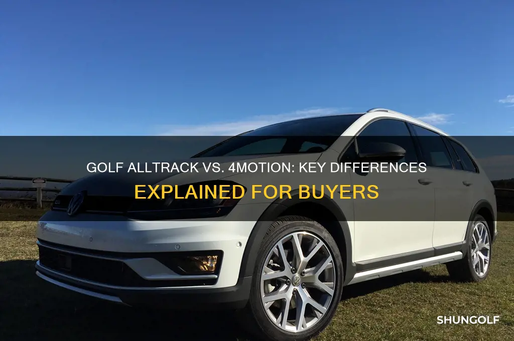 what is the difference between golf alltrack and 4motion