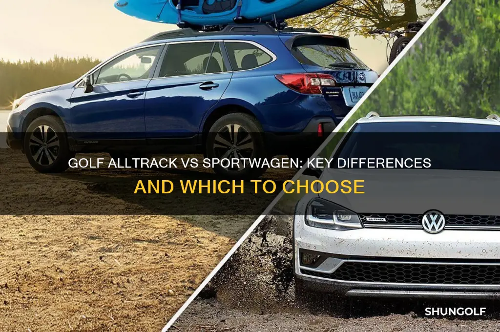 what is the difference between golf alltrack vs sportwagon