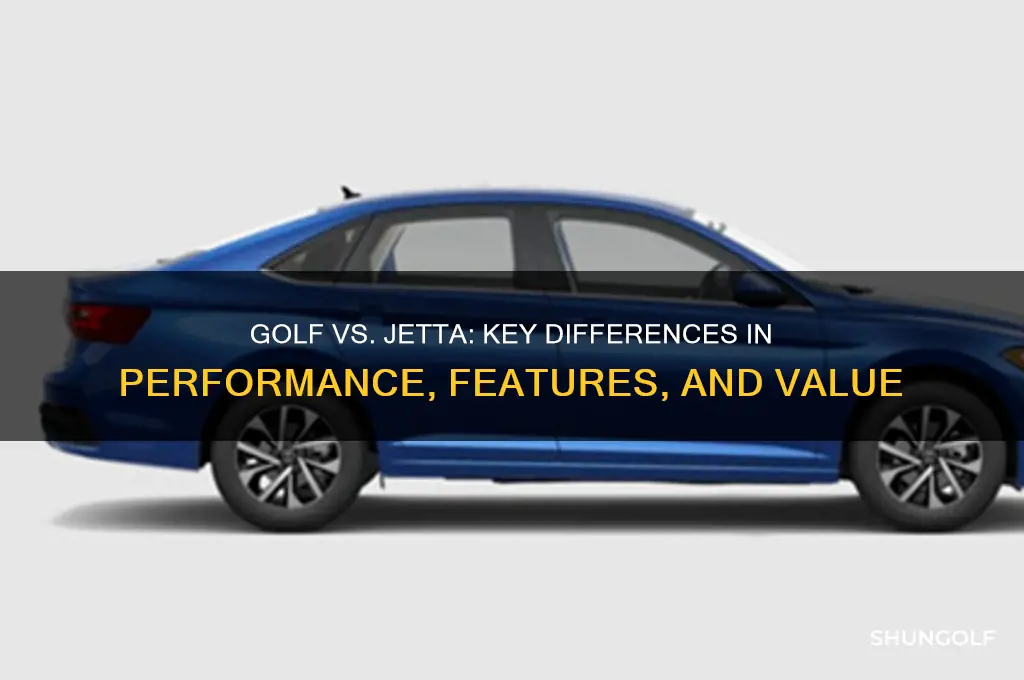 what is the difference between golf and jetta