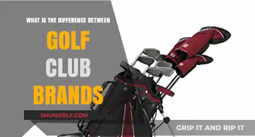 Golf Club Brands Compared: Uncovering Unique Features and Performance Differences