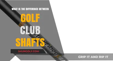 Understanding Golf Club Shaft Differences: Materials, Flex, and Performance