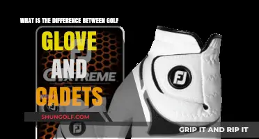 Golf Gloves vs. Cadets: Understanding the Key Differences and Uses