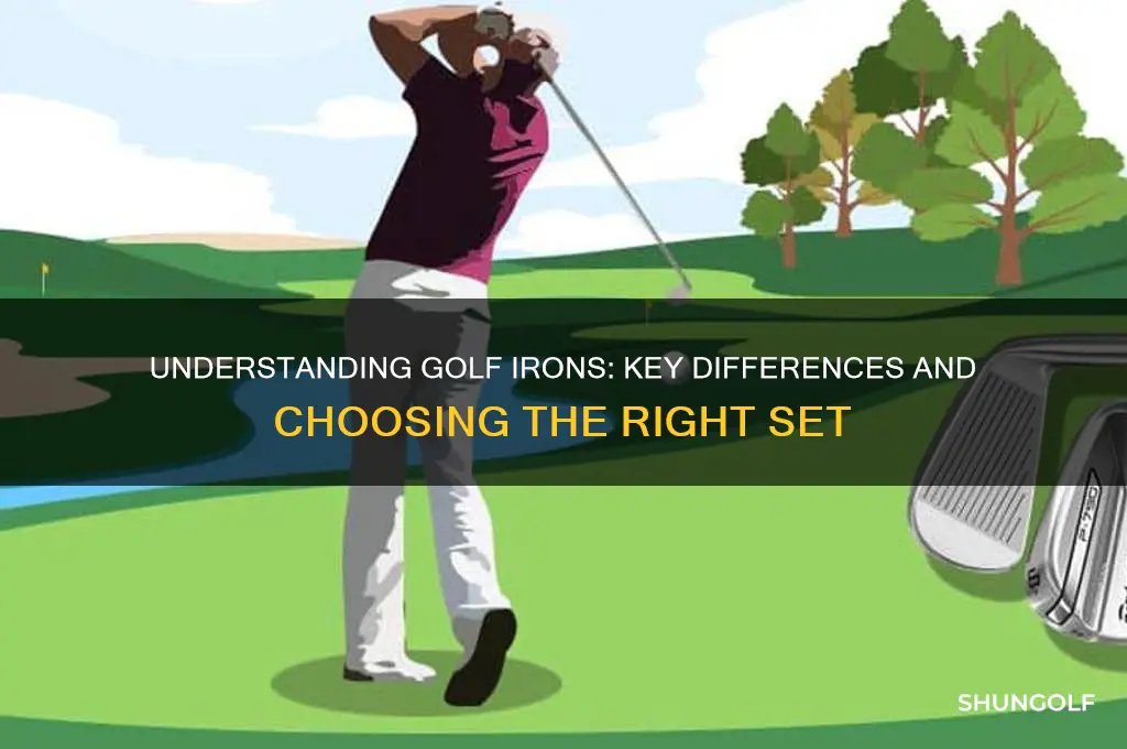 what is the difference between golf irons