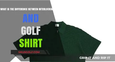 Interlocking Pique vs. Golf Shirts: Understanding the Fabric Difference