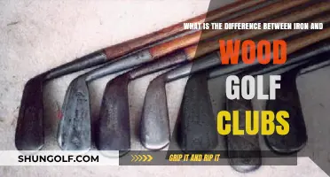 Iron vs. Wood Golf Clubs: Key Differences and Performance Insights