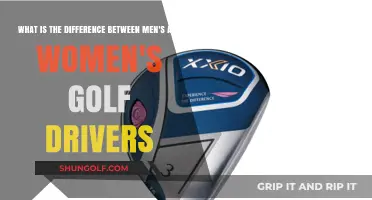 Men's vs. Women's Golf Drivers: Key Differences Explained