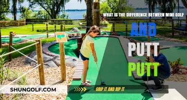 Mini Golf vs. Putt Putt: Unraveling the Differences and Similarities