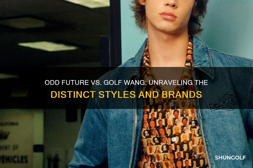 what is the difference between odd future and golf wang