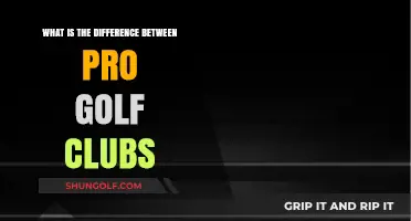 Pro Golf Clubs: Unraveling the Key Differences and Features