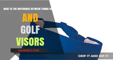 Tennis vs. Golf Visors: Key Differences and Best Uses Explained