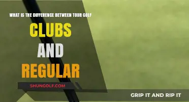 Tour vs. Regular Golf Clubs: Key Differences Explained for Players