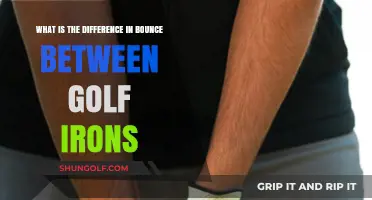 Golf Irons Bounce Comparison: Understanding the Differences for Better Play