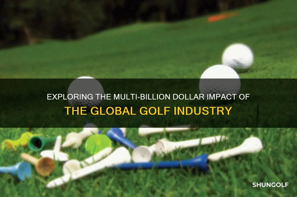 what is the dollar value of the golf industry