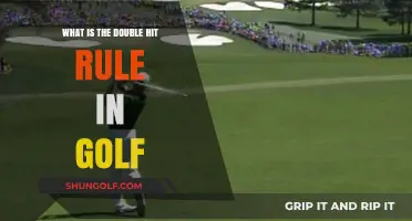 Understanding Golf's Double Hit Rule: A Clear Explanation for Players