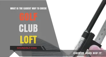 Quickly Measure Golf Club Loft: Simple and Accurate Methods