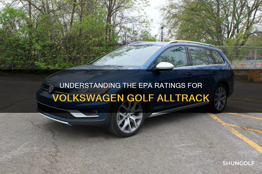 what is the epa for volkswagen golf alltrack
