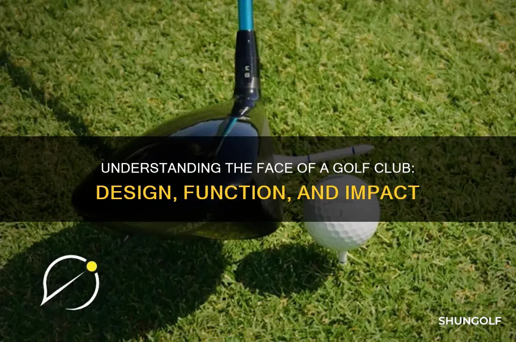 what is the face of a golf club