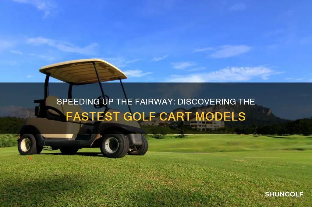 what is the fastest golf cart