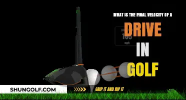 Mastering the Drive: Unraveling the Secrets of Golf's Final Velocity