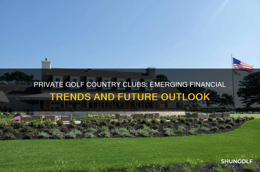 what is the financial trend for private golf country clubs