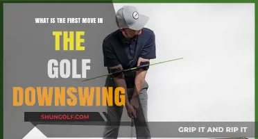 Mastering the Golf Downswing: Unlocking the Initial Move for Success