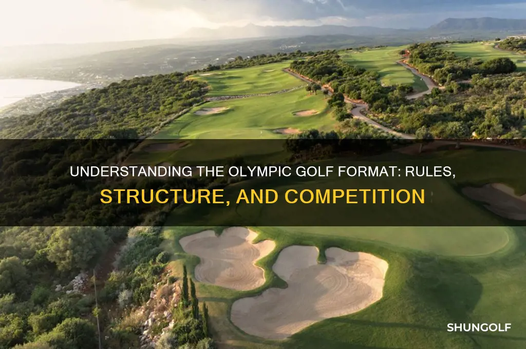 what is the format for golf in the olympics