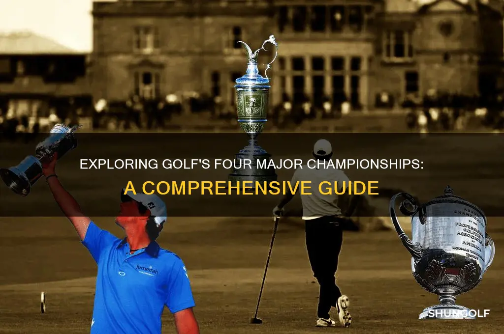 what is the four majors in golf